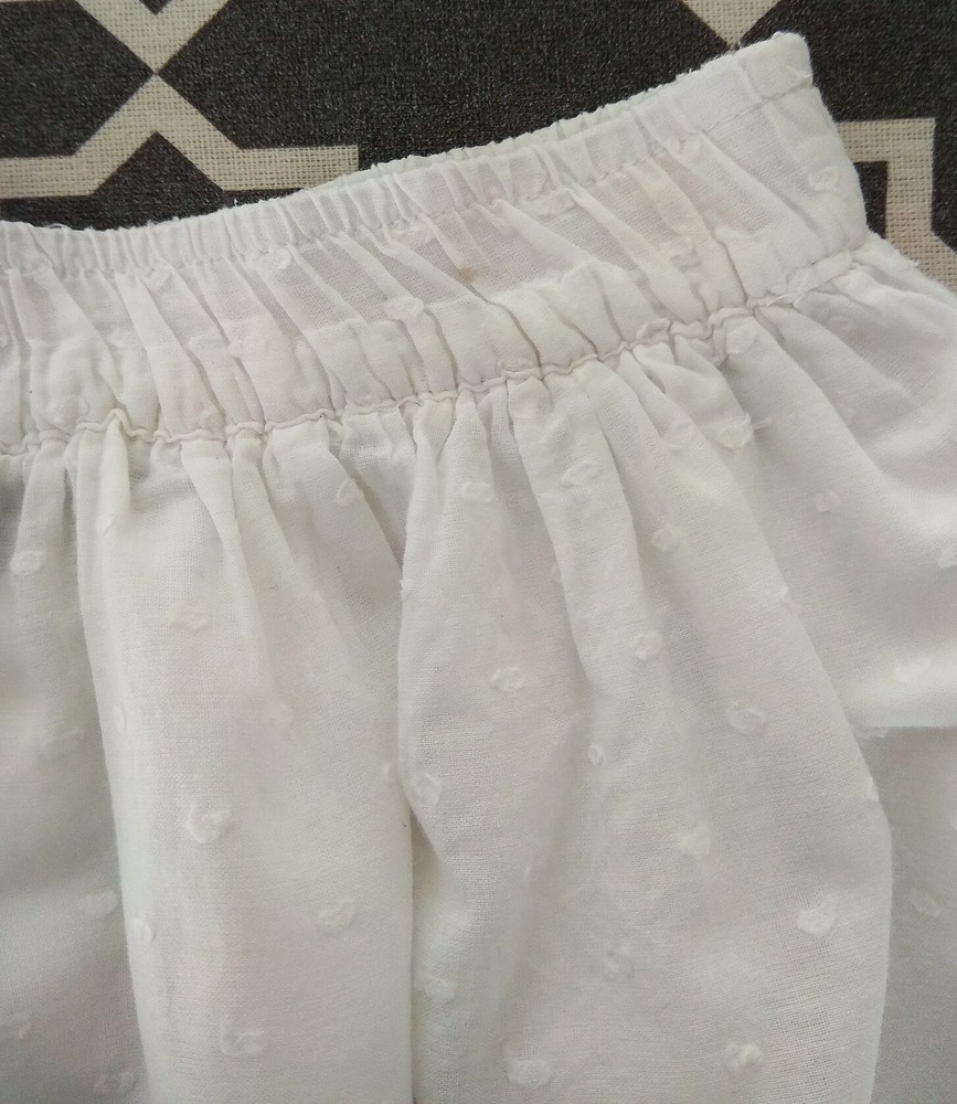 Белая юбка с яркой вышивкой george р. 2-3 года фото №4